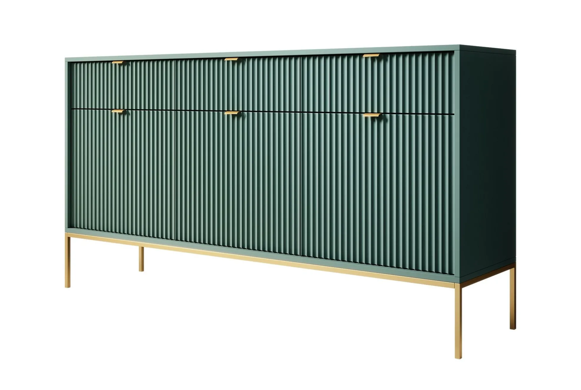 Navil 2 - Dressoir - Groen - 154x39x83 cm