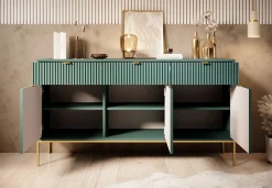 Navil 2 - Dressoir - Groen - 154x39x83 cm