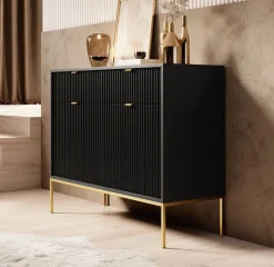 Navil 2 - Dressoir - Zwart - 104x39x83 cm