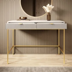 Navil 2 - Kaptafel - Beige - 104x50 cm