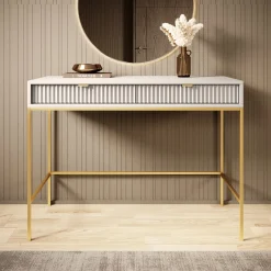 Navil 2 - Kaptafel - Beige - 104x50 cm