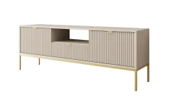 Navil 2 - TV-Meubel - Beige - 154x39x56 cm
