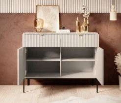 Navil - Dressoir - Beige - 104x39x83 cm