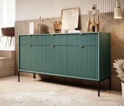 Navil - Dressoir - Groen - 154x39x83 cm