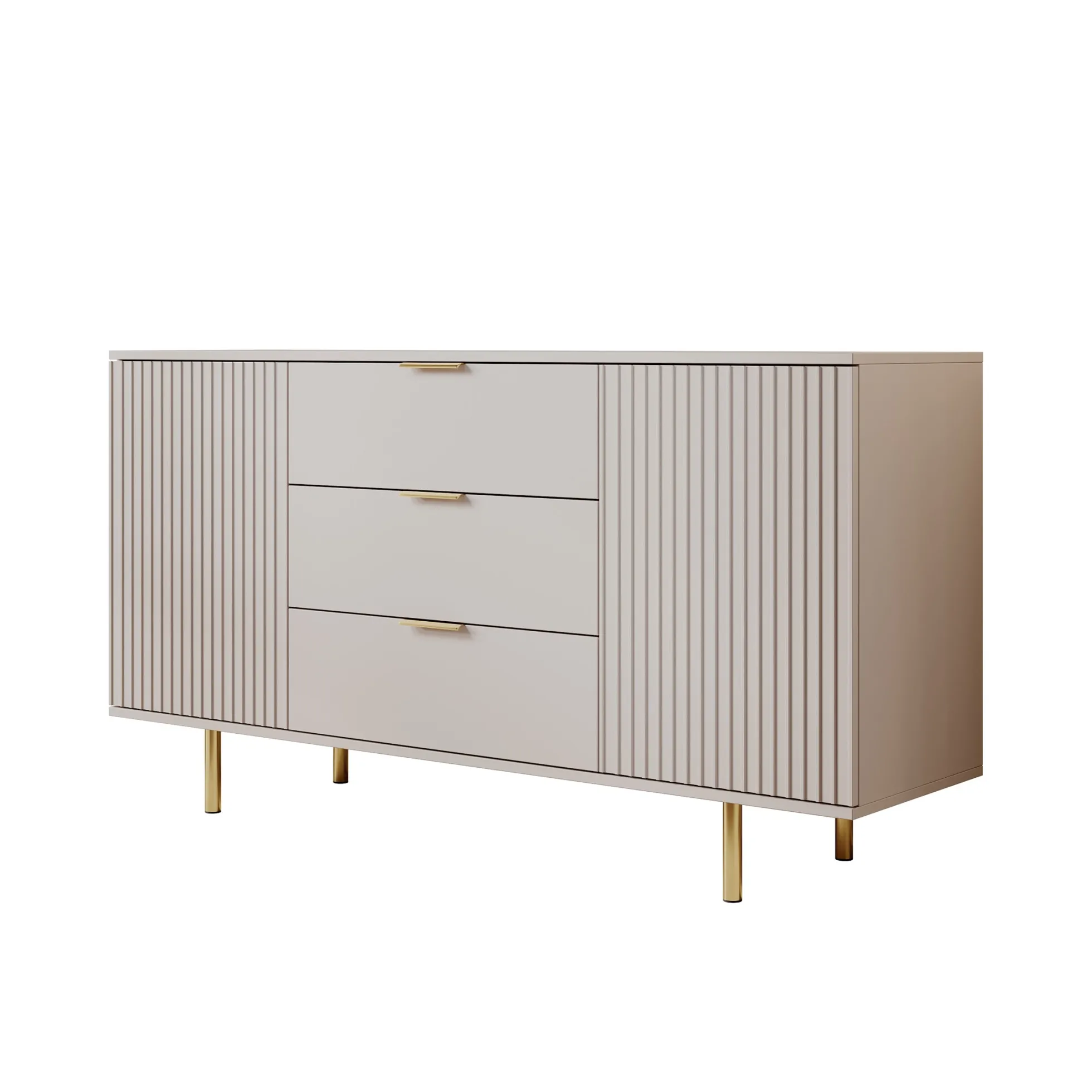 Nicola - Dressoir - Beige - 150x41x80 cm