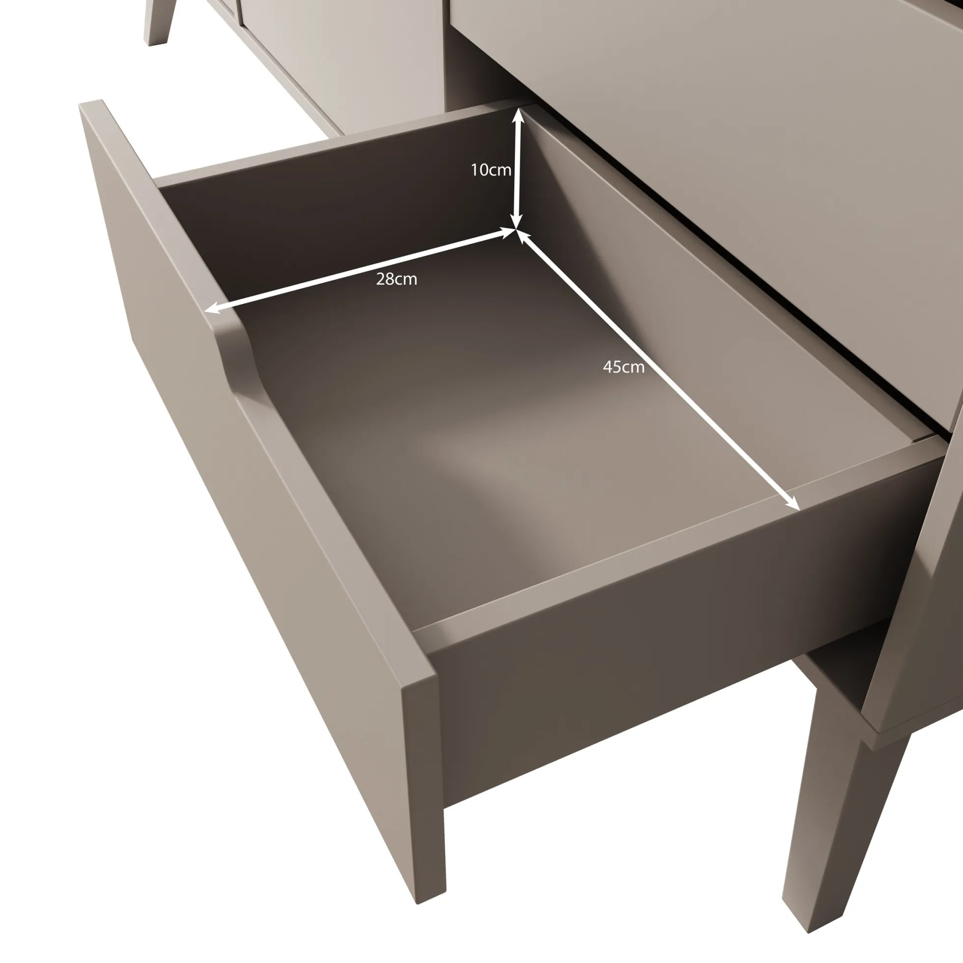 Nido - Dressoir - Donker eikenpatroon - 160x40x80 cm