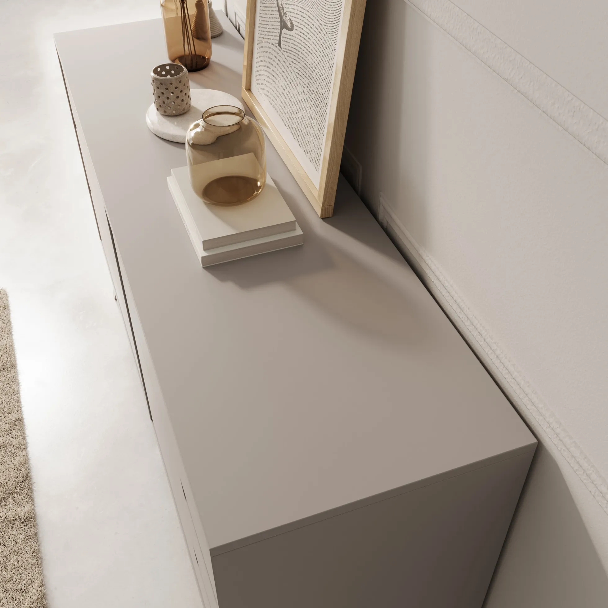 Nido - Ladekast - Beige - 137x40x80 cm