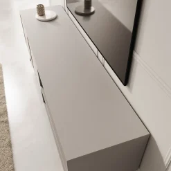 Nido - TV-Meubel - Beige - 160x40x55 cm