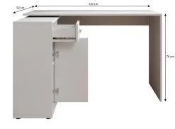 Nomi - Bureau - Eiken - 120x92 cm
