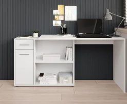Nomi - Bureau - Wit - 120x92 cm