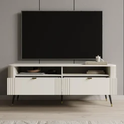 Oahu - TV-Meubel - Beige - 138x40x53 cm
