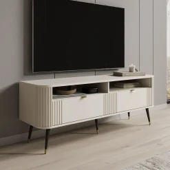 Oahu - TV-Meubel - Beige - 138x40x53 cm