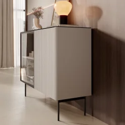 Okari - Dressoir - Beige - 107x39x84 cm