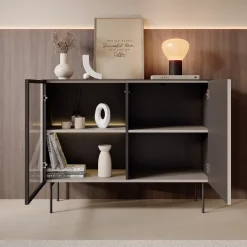 Okari - Dressoir - Beige - 107x39x84 cm