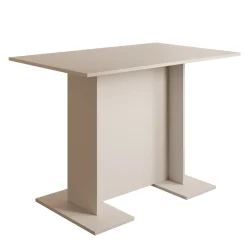 Oliver - Eetkamertafel - Wit - 108x67x76 cm