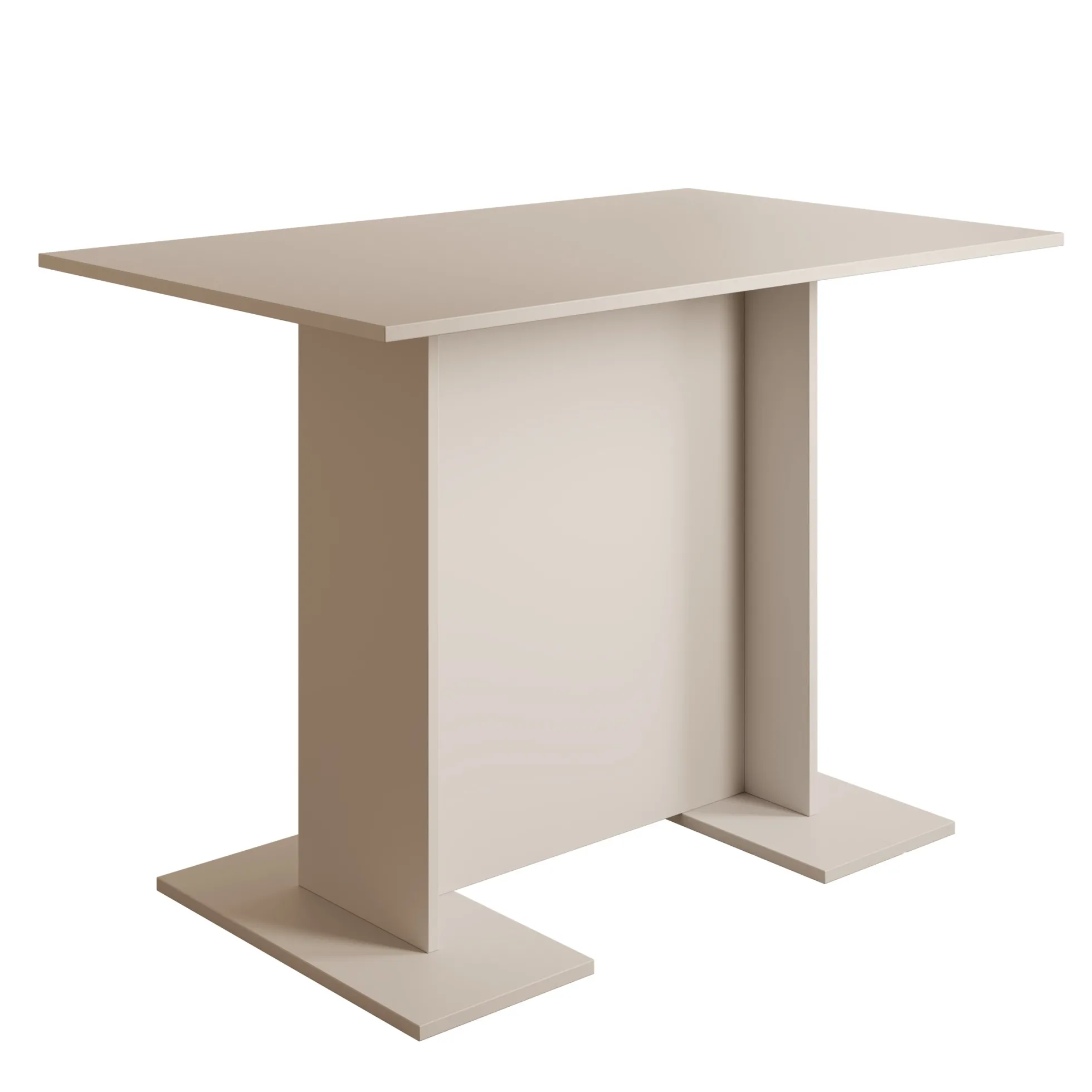 Oliver - Eetkamertafel - Wit - 108x67x76 cm