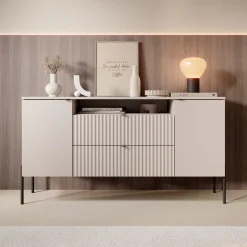 Oriya - Dressoir - Beige - 140x40x75 cm