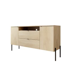 Oriya - Dressoir - Eikenpatroon - 140x40x75 cm