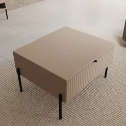 Oriya - Salontafel - Beige - 70x60x43 cm