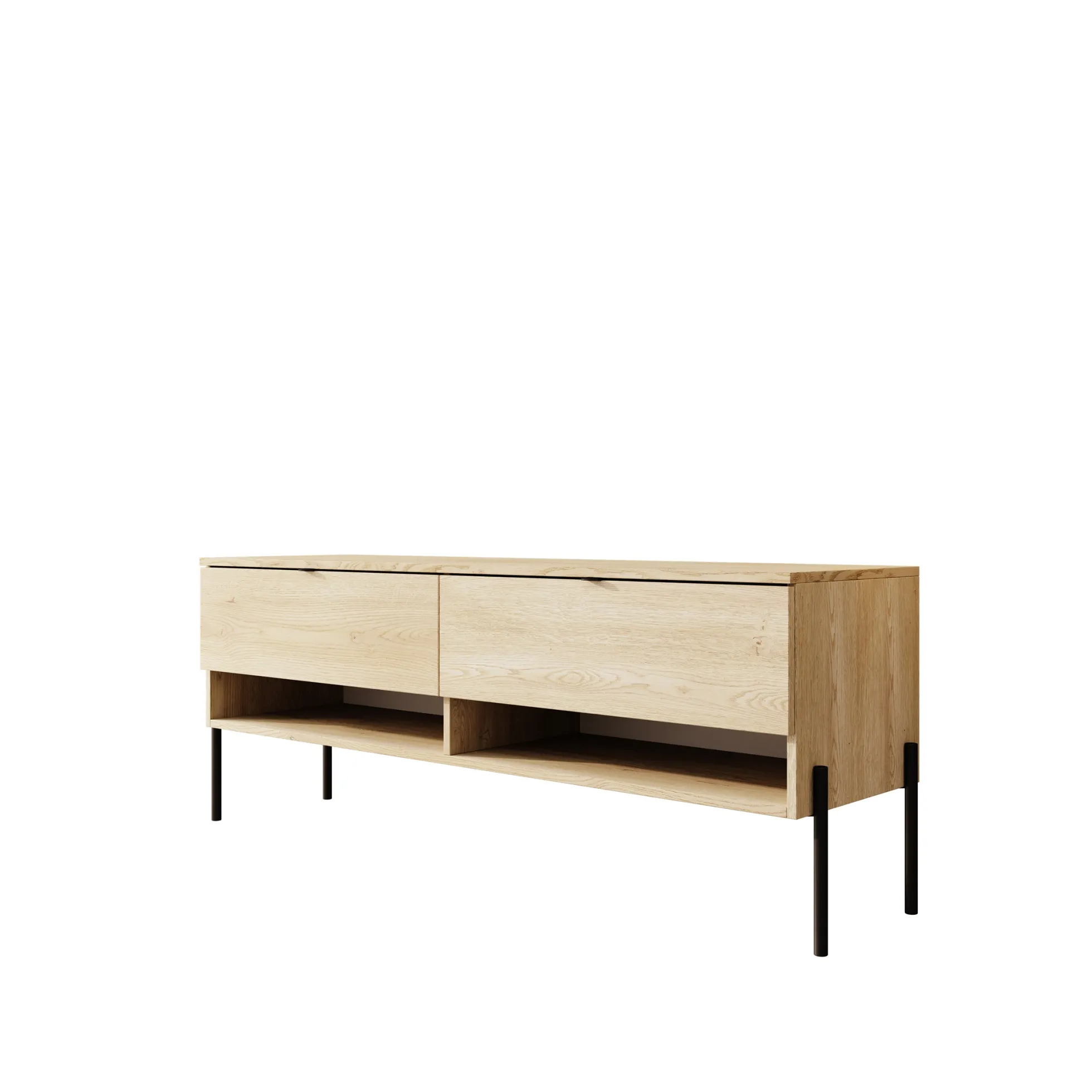Oriya - TV-Meubel - Eikenpatroon - 140x40x55 cm