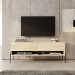 Oriya - TV-Meubel - Eikenpatroon - 140x40x55 cm