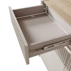 Orlano - Dressoir - Beige - 105x42x86 cm