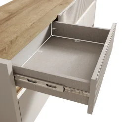 Orlano - TV-Meubel - Beige - 160x42x51 cm