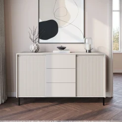 Orvana - Dressoir - Beige - 153x50x90 cm