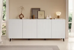 Palamos - Dressoir - Wit - 200x40x82 cm