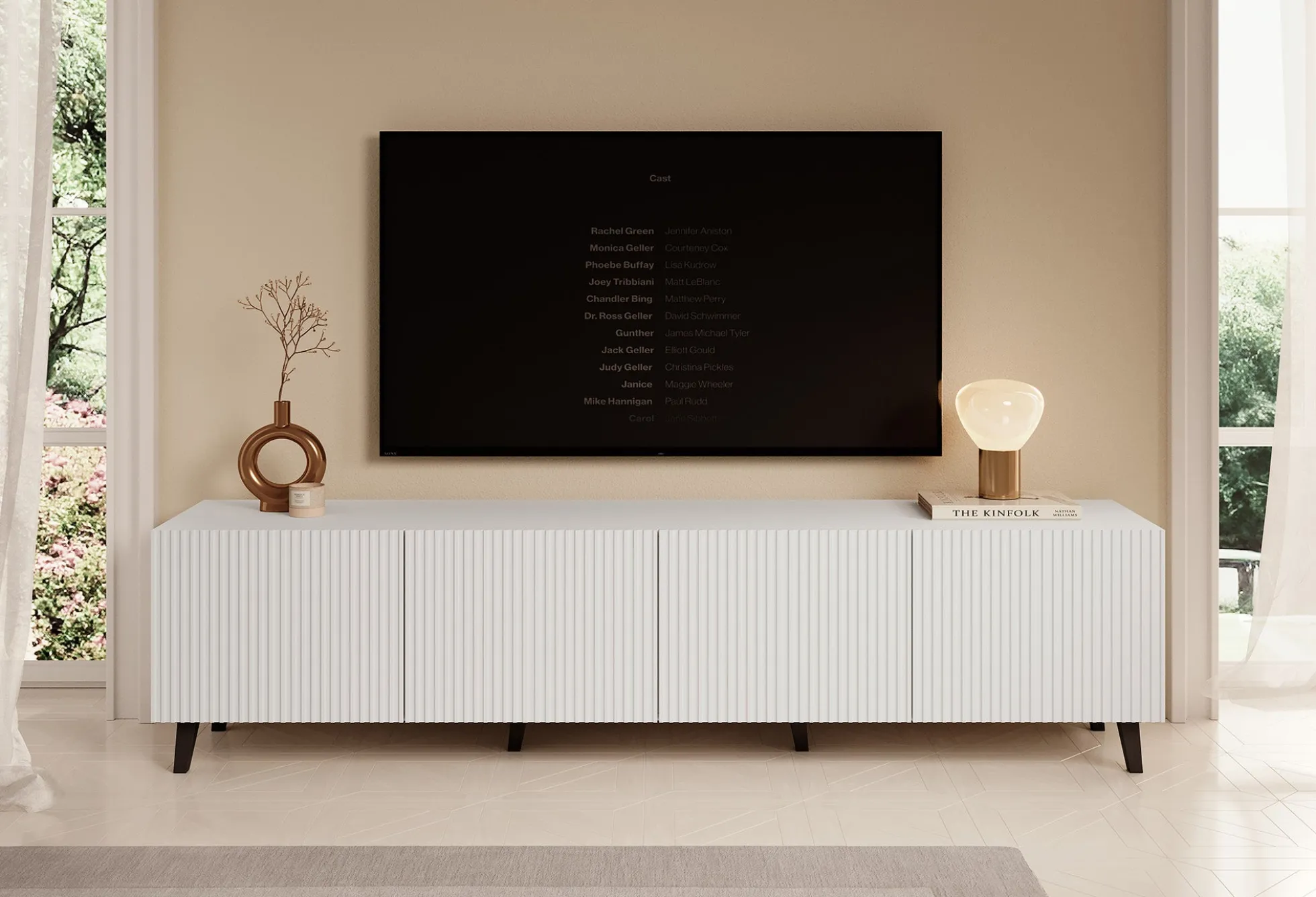 Palamos - TV-Meubel - Wit