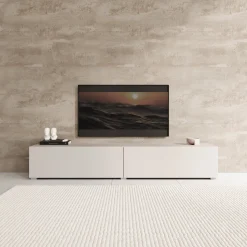 Palm - TV-Meubel - Beige - 180x40x30 cm