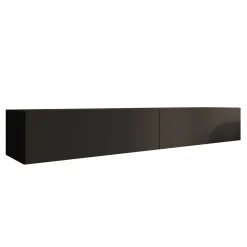 Palm - TV-Meubel - Mat zwart - 200x40x30 cm