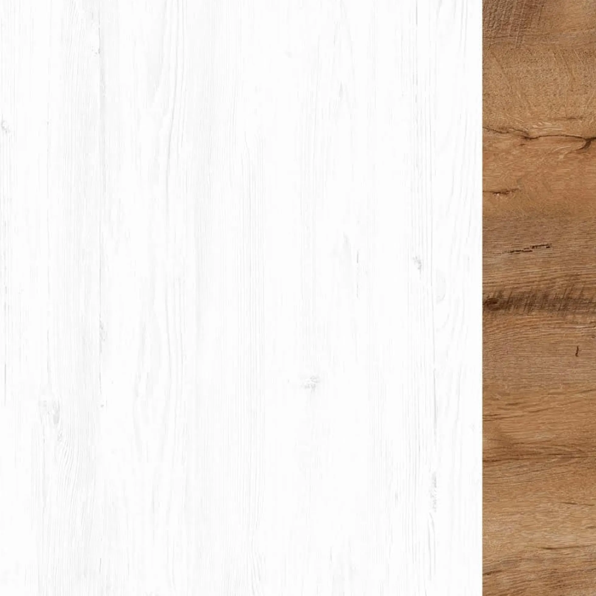 Parello 4 - Dressoir - Wit/eiken - 130x43x88 cm