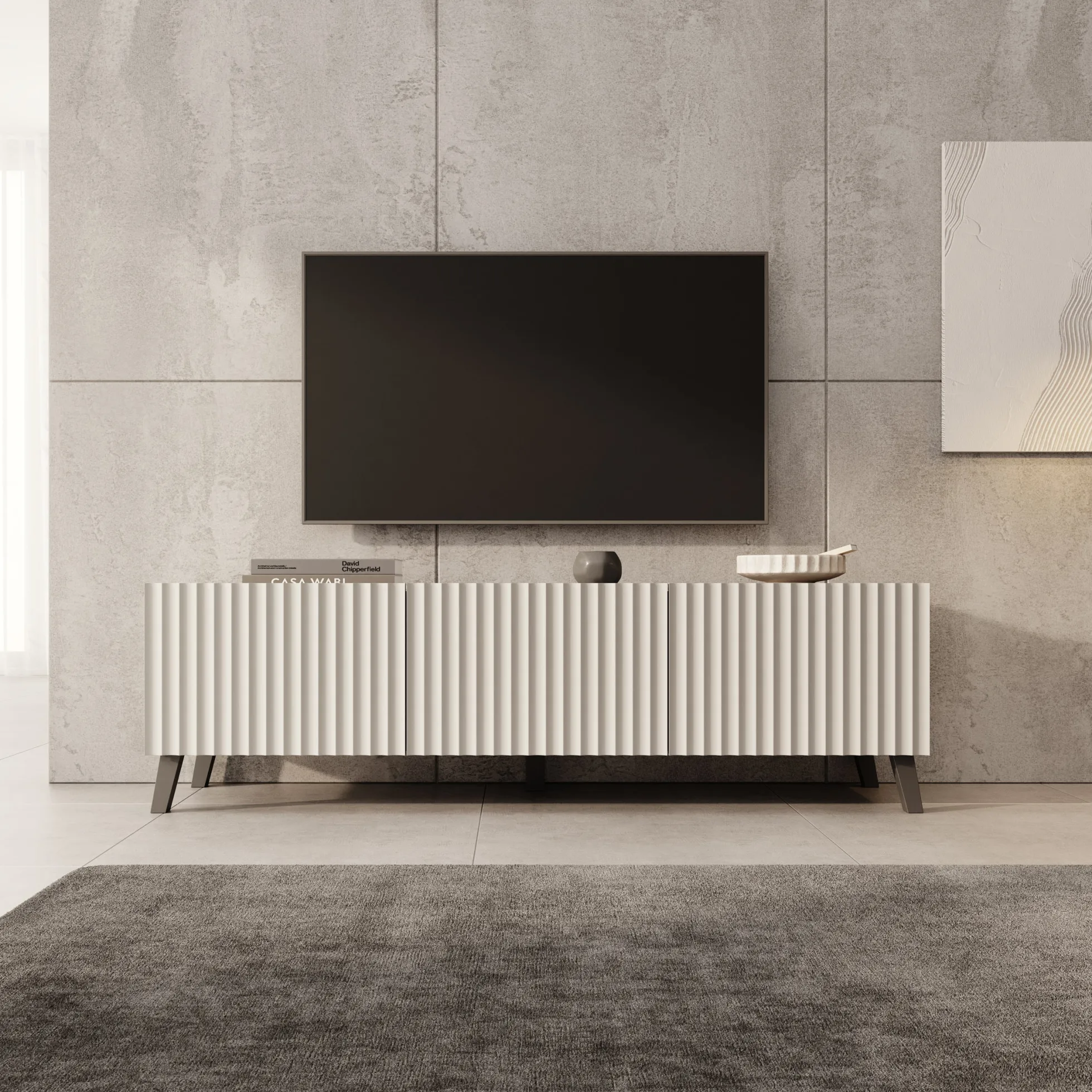 Pepinos 2 - TV-Meubel - Beige - 150x42x44 cm