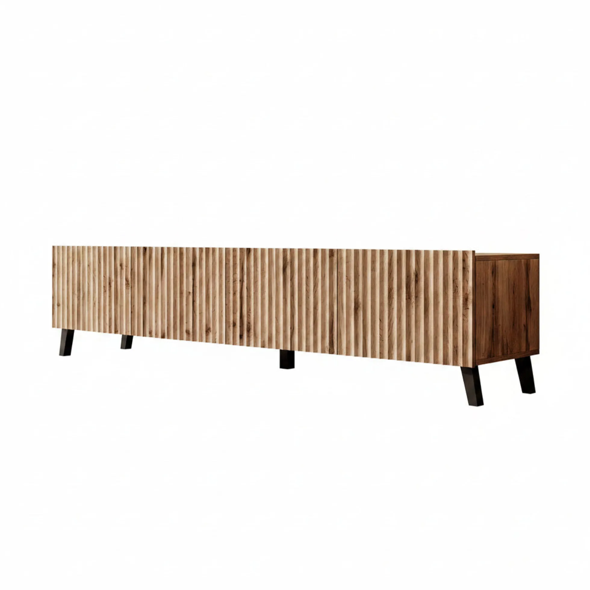 Pepinos 2 - TV-Meubel - Eiken - 200x42x44 cm