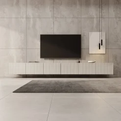 Pepinos - TV-Meubel - Beige - 300x42x33 cm