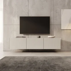 Pepinos - TV-Meubel - Beige - 150x42x33 cm