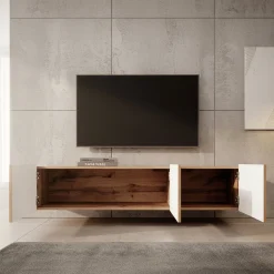 Pepinos - TV-Meubel - Eiken - 150x42x33 cm