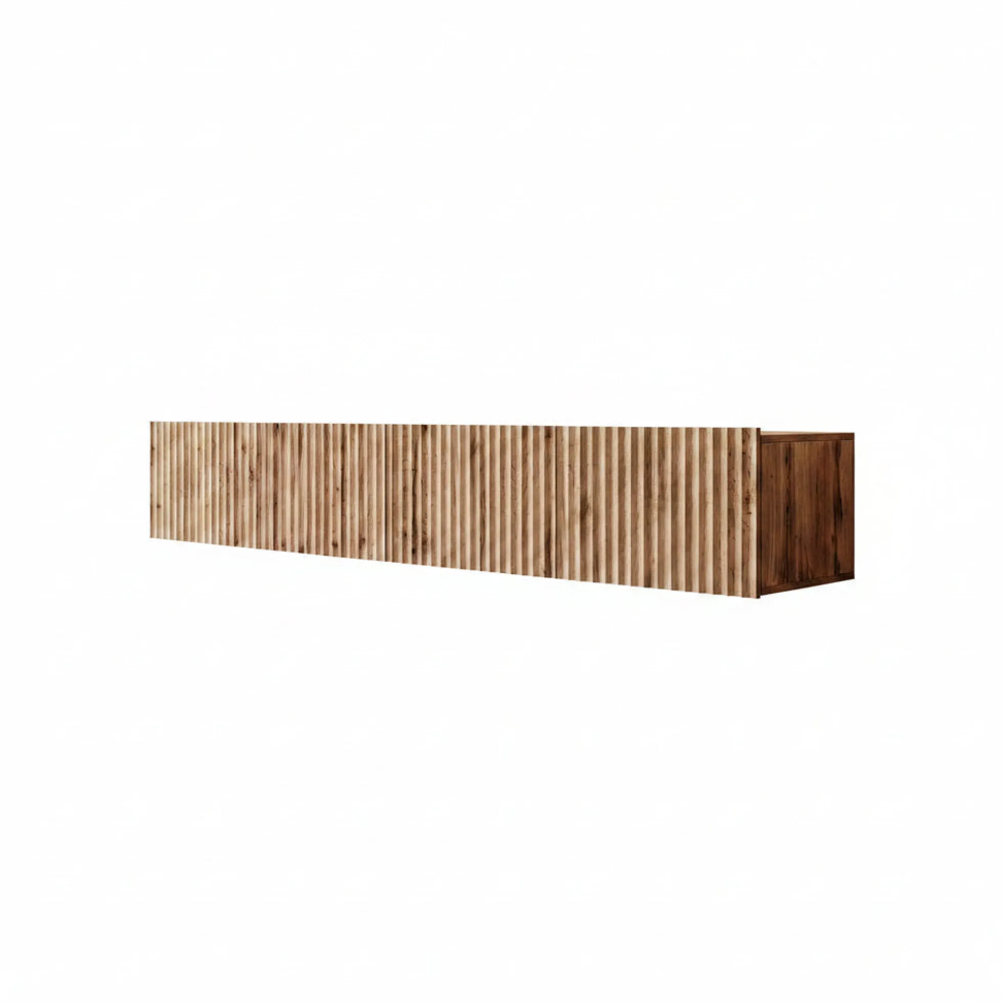 Pepinos - TV-Meubel - Eiken - 200x42x33 cm