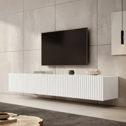 Pepinos - TV-Meubel - Wit - 200x42x33 cm