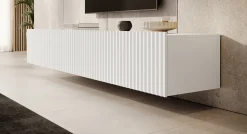 Pepinos - TV-Meubel - Wit - 200x42x33 cm
