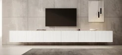 Pepinos - TV-Meubel - Wit - 300x42x33 cm