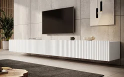 Pepinos - TV-Meubel - Wit - 300x42x33 cm