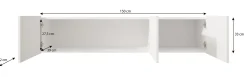 Pepinos - TV-Meubel - Wit - 150x42x33 cm