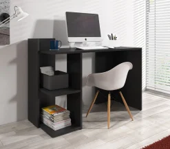 Pierre - Bureau - Zwart - 120x52 cm