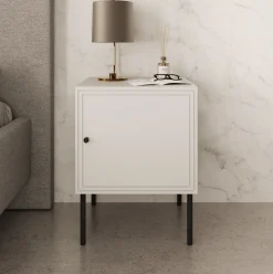 Pierson - Nachtkastje set van 2 - Wit - 45x39x59 cm