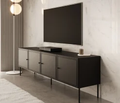 Pierson - TV-Meubel - Zwart - 201 cm