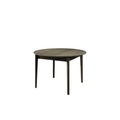 Portino - Eetkamertafel - Donker eiken - 120-240x120x77 cm