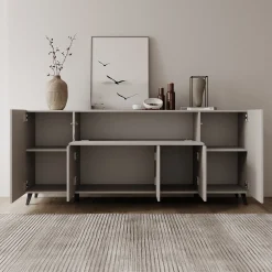 Pulse 4 - Dressoir - Beige - 180x39x76 cm