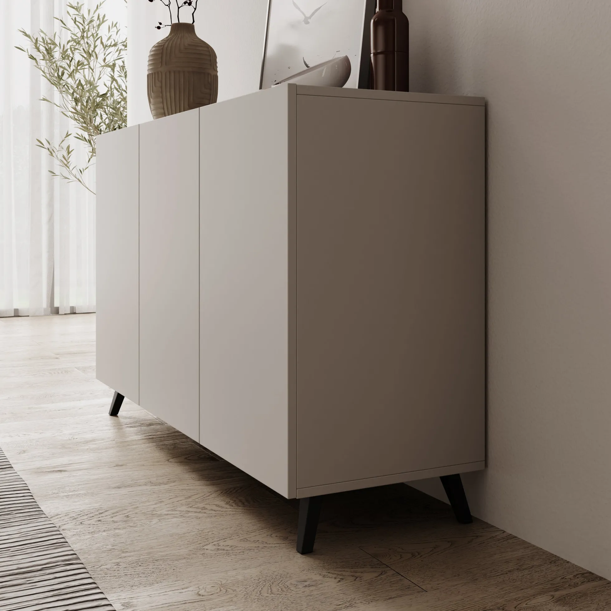 Pulse 3 - Dressoir - Beige - 120x39x76 cm